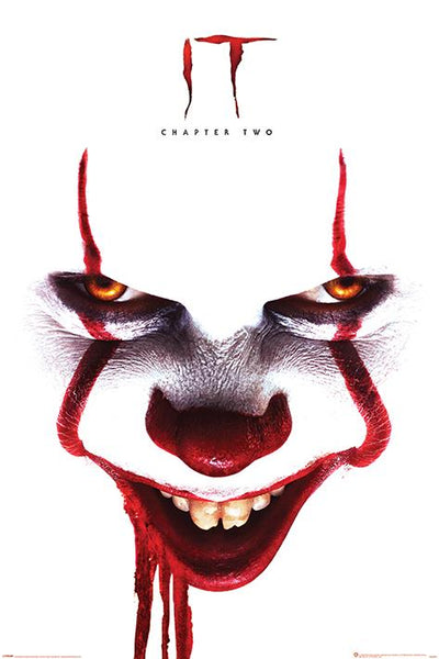 IT Chapter Two (Pennywise Face), Poster Maxi (61x91.5 cm)
