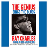 RAY CHARLES - The Genius Sing The Blues (3LP) Blue Color 180 gr. Gatefold Vinyl!