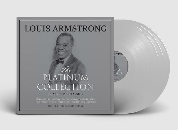LOUIS ARMSTRONG - Platinum Collection (3LP) White Vinyl!