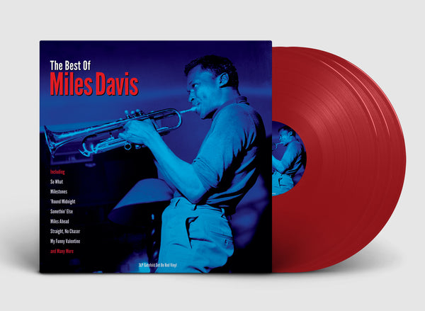 MILES DAVIS - Best of (3LP) Red Vinyl!