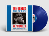 RAY CHARLES - The Genius Sing The Blues (3LP) Blue Color 180 gr. Gatefold Vinyl!
