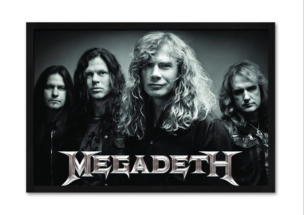 Megadeth - Постер со Рамка А3 (42x30 cm)